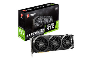 MSI、GeForce RTX 3090搭載カード「GeForce RTX 3090 VENTUS 3X 24G OC」