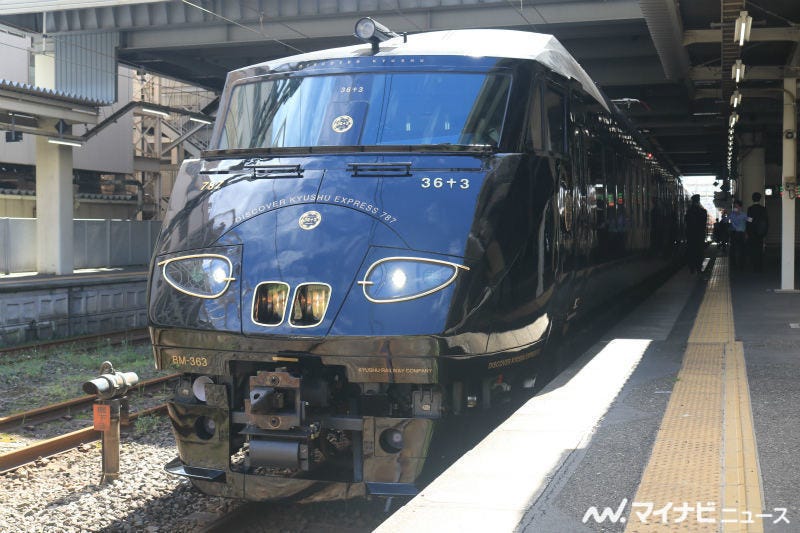 Jr九州 36ぷらす3 金曜日 黒の路 試乗 桜島など車窓を楽しむ マイナビニュース