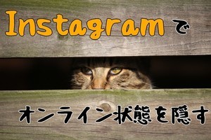 Instagramでオンライン状態を隠す方法