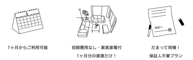 「おためし同棲」、表参道エリア物件の取り扱いを開始