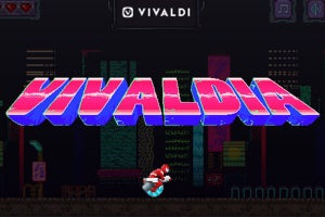 ブラウザ「Vivaldi」最新版、80年代風のドット絵ゲームが追加される