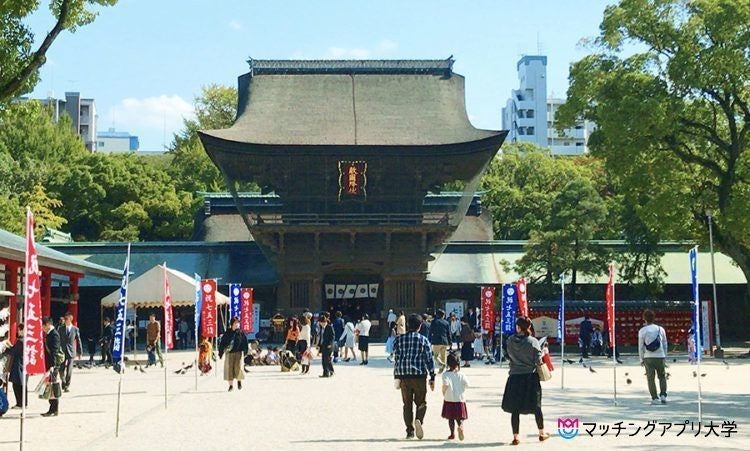 神社で大人のお散歩デート 筥崎宮周辺のおすすめデートスポット 038 スケジュールプラン マイナビニュース