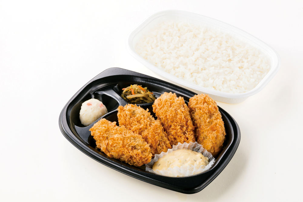 「カキフライ弁当」(590円)