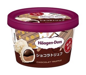 ハーゲンダッツ、3種のチョコとパリパリ食感の「ショコラトリュフ」発売