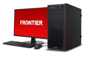 FRONTIER、GeForce RTX 3070搭載デスクトップPCを発売 - 記念モデルも