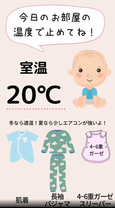 子どもの 室温別パジャマの見本 にママから絶賛の声 温度調節のコツは マイナビニュース