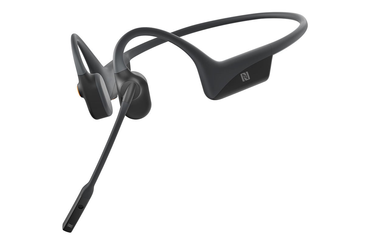 AfterShokz、ブームマイク搭載の骨伝導ヘッドセット「OpenComm