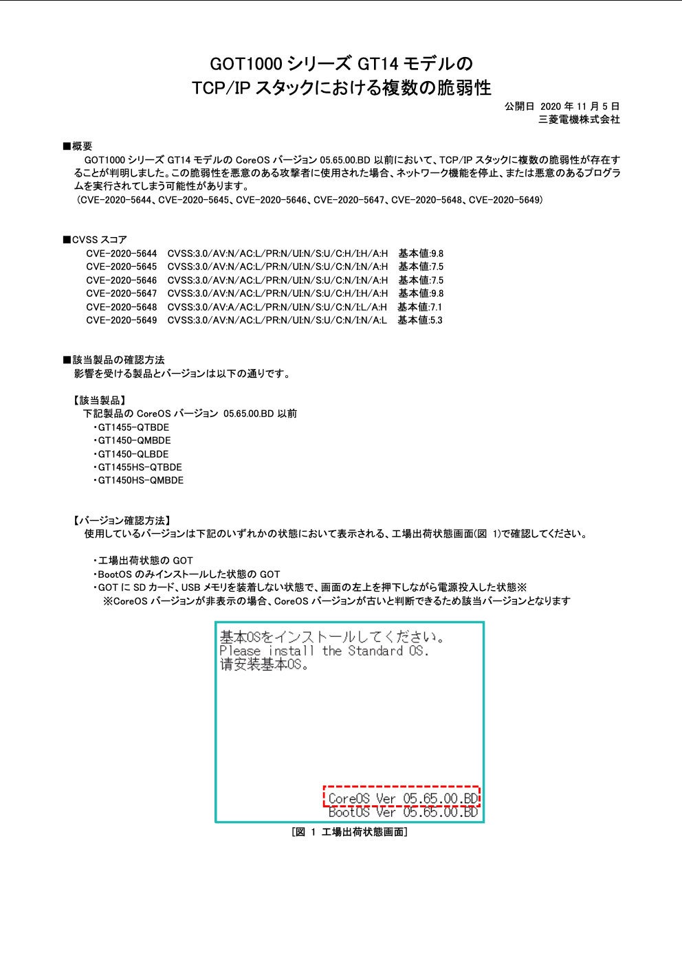 新品☆送料無料】MITSUBISHI/三菱 タッチパネル GT1455-QTBDE 【６ヶ月