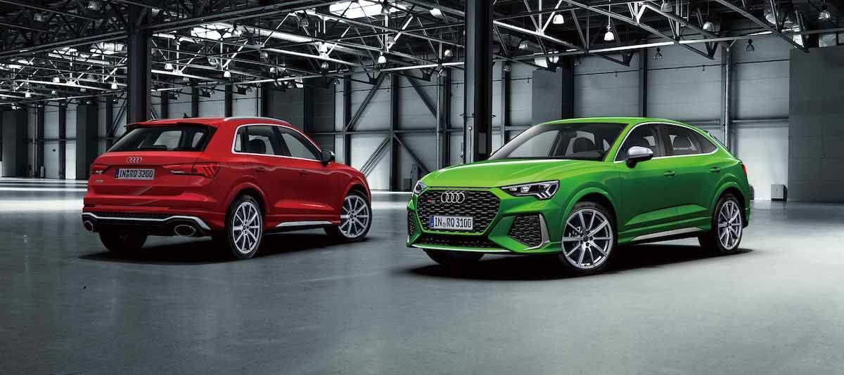 新型 Audi Rs Q3 Rs Q3 Sportback 発売 2世代目へ6年ぶりにフルモデルチェンジ マイナビニュース