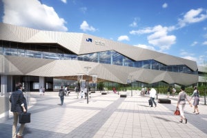 北陸新幹線小松駅・南越(仮称)駅新築工事に着手、完成は2022年夏頃