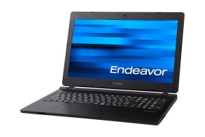 エプソン、第10世代Intel Core搭載のビジネス向け15.6型ノートPC「Endeavor NJ4400E」