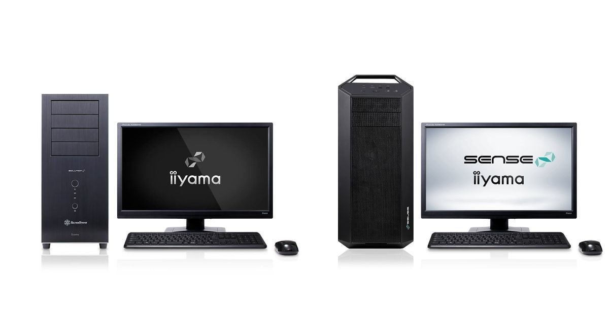 iiyama PC、Intel Xeon W-2200シリーズを搭載するワークステーション