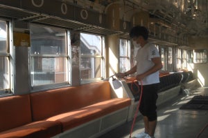 小湊鐵道、感染症対策で鉄道・バス車両に光触媒コーティングを施工