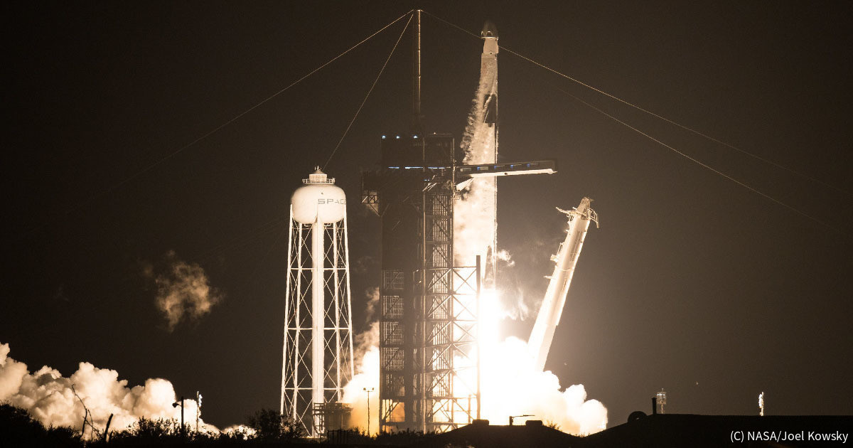 野口飛行士が搭乗するスペースxの クルードラゴン 宇宙船 打上げに成功 Tech