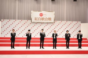 SixTONES、紅白初出場でジャニーさんに感謝「全力でパフォーマンスしたい」