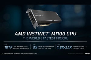 AMD、CDNAの第1世代を実装したRadeon Instinct MI100を発表