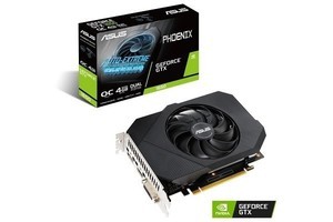 ASUS、コンパクトなGeForce GTX 1650搭載カード「PH-GTX1650-O4GD6-P」