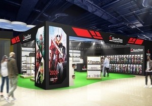 仮面ライダーストア東京のポップアップ店舗1号店がキャナルシティ博多に期間限定オープン