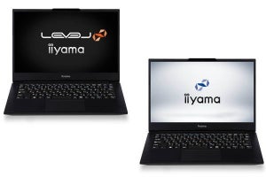 iiyama PC、Core i7-1165G7搭載の14型ノートPC - ゲーミングとスタンダード
