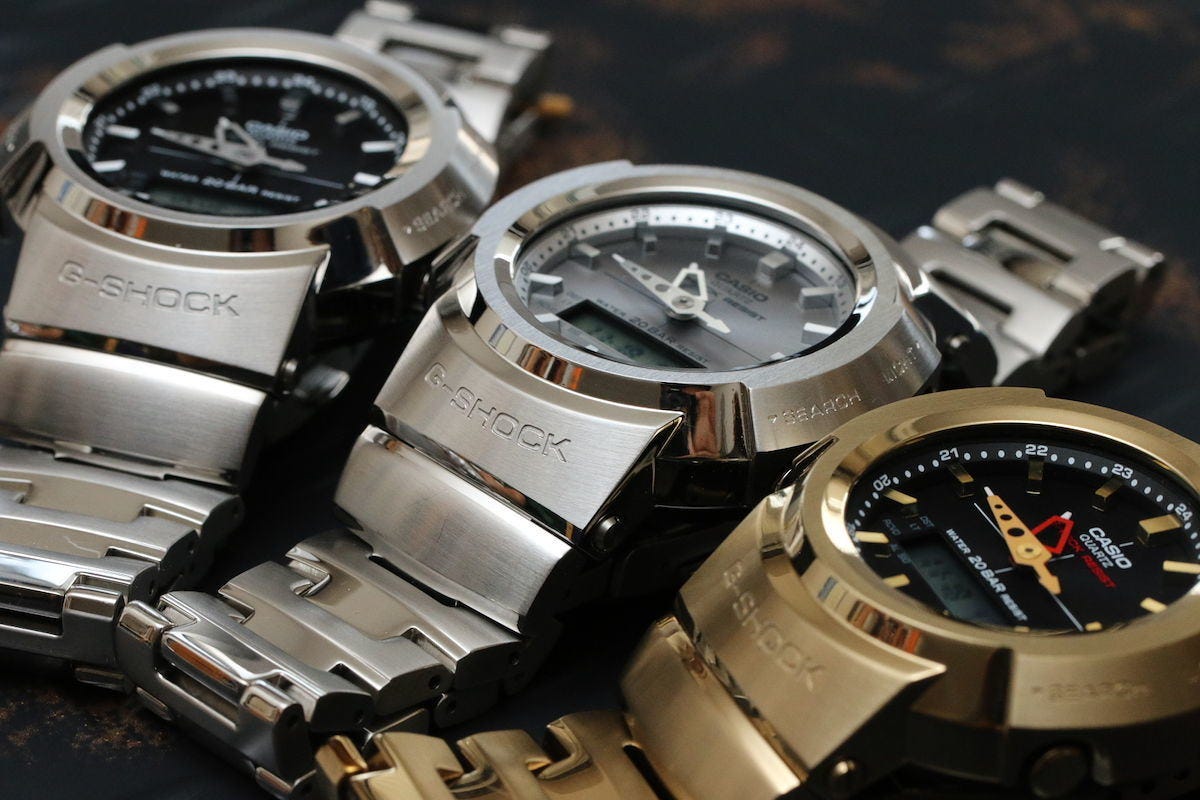 恵みの時 新品 CASIO G-SHOCK AWM-500-1AJF フルメタル 腕時計 - 通販