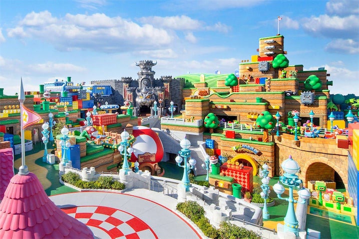 マリオの世界が来る Usj クッパ城 内部や マリオカート 公開 マイナビニュース