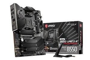 MSI、極冷に対応するオーバークロック競技仕様のマザーボード「MEG B550 UNIFY-X」