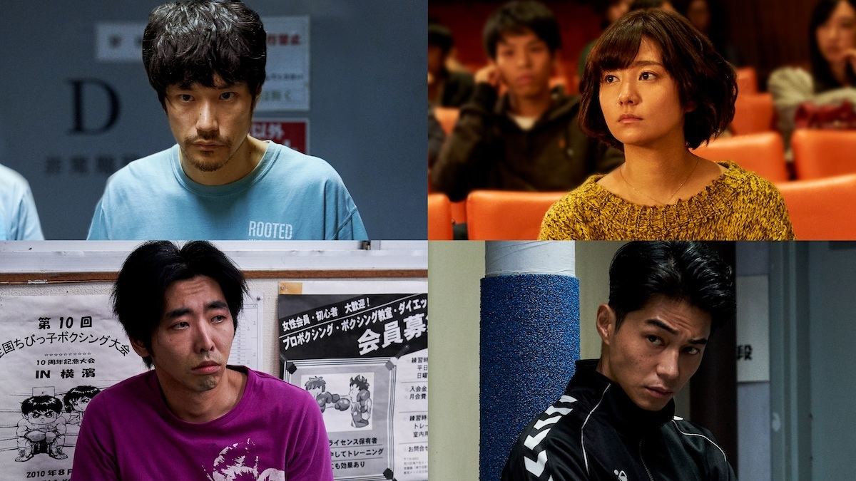 上段左から松山ケンイチ、木村文乃。下段左から柄本時生、東出昌大