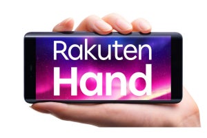 楽天モバイル、片手で使いやすいオリジナルスマホ「Rakuten Hand」 キャンペーンで実質4,980円