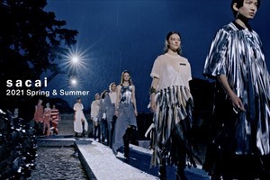 「sacai 2021 Spring & Summer」マルチアングル映像独占配信
