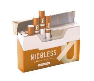 減煙・禁煙に! ニコチンゼロの「NICOLESS」からオレンジメンソールが登場