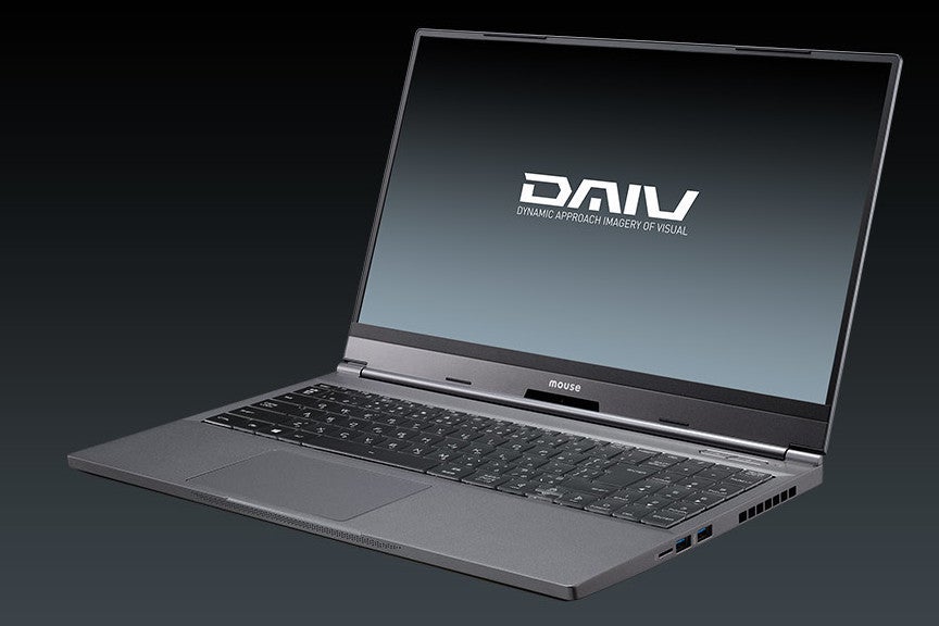 DAIV、Thunderbolt 3とWi-Fi 6を完備した15.6型ノートPC「DAIV 5N ...
