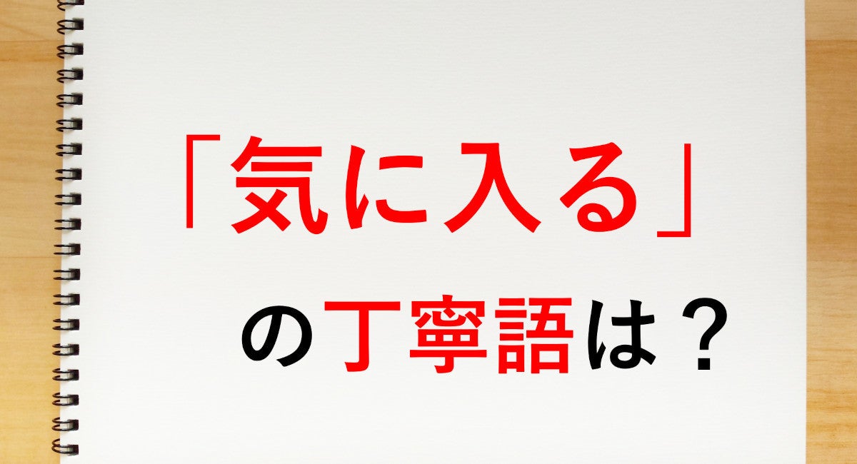 気に入る の丁寧語は 気に入ります 知っておきたい敬語表現 マイナビニュース