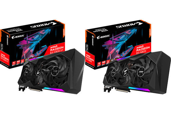 GIGABYTE、オリジナルファンのRadeon RX 6800 / 6800 XT搭載 GIGABYTE、オリジナルファンのRadeon RX 6800 / 6800 XT搭載