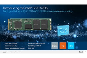 Intel、3D NAND/Optane SSDの新製品群を発表 - NAND事業売却の影響は？