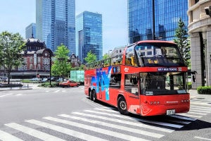 東京の正月を「2階建てオープンバス」で巡るツアーが登場
