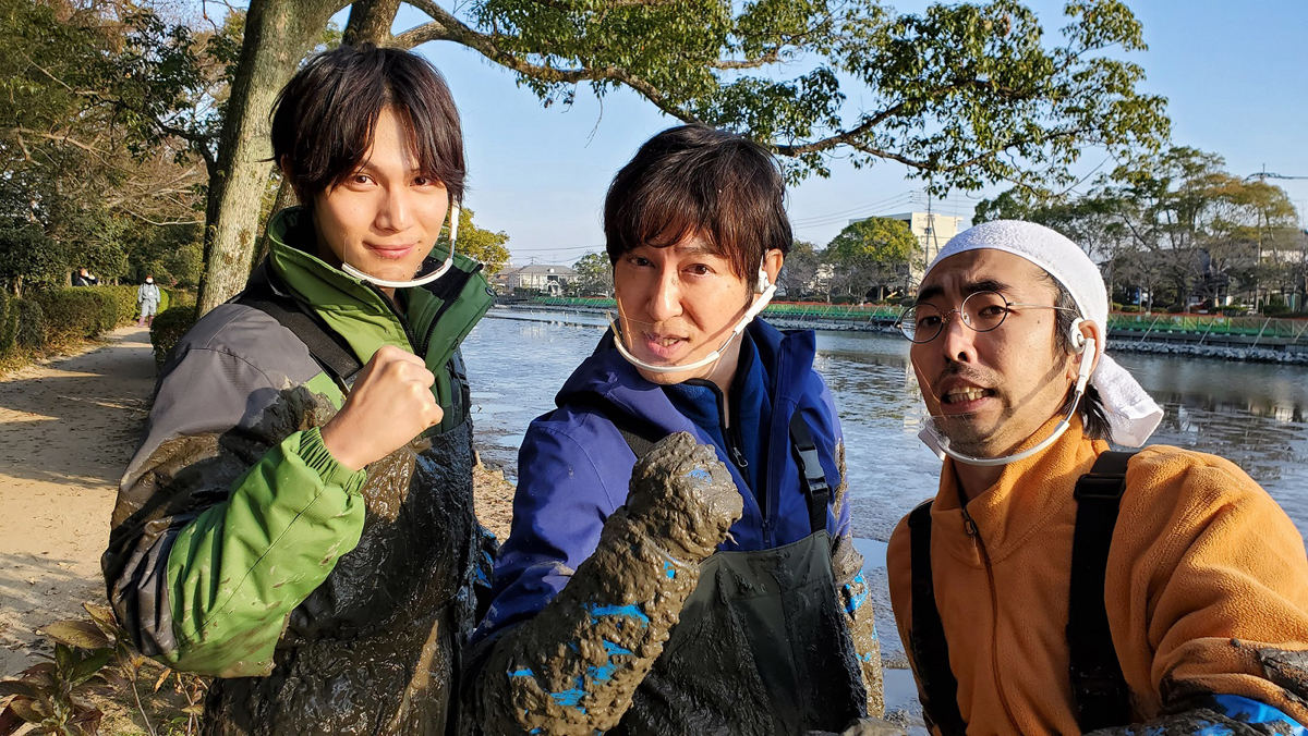 中川大志 池の水ぜんぶ抜く でお宝発見 佐賀城本丸歴史館での展示も マイナビニュース