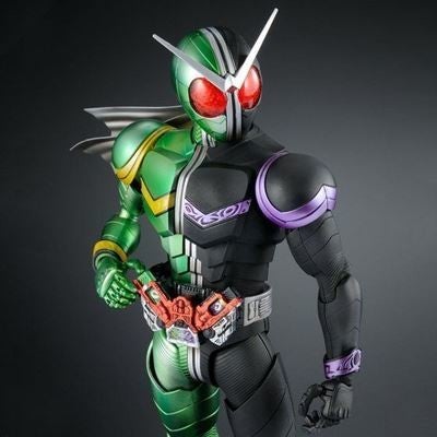 仮面ライダーw サイクロンジョーカーがプロの塗装を再現したバンダイ新ブランドプラモで立体化 マイナビニュース