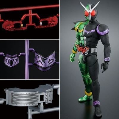 仮面ライダーw サイクロンジョーカーがプロの塗装を再現したバンダイ新ブランドプラモで立体化 マイナビニュース