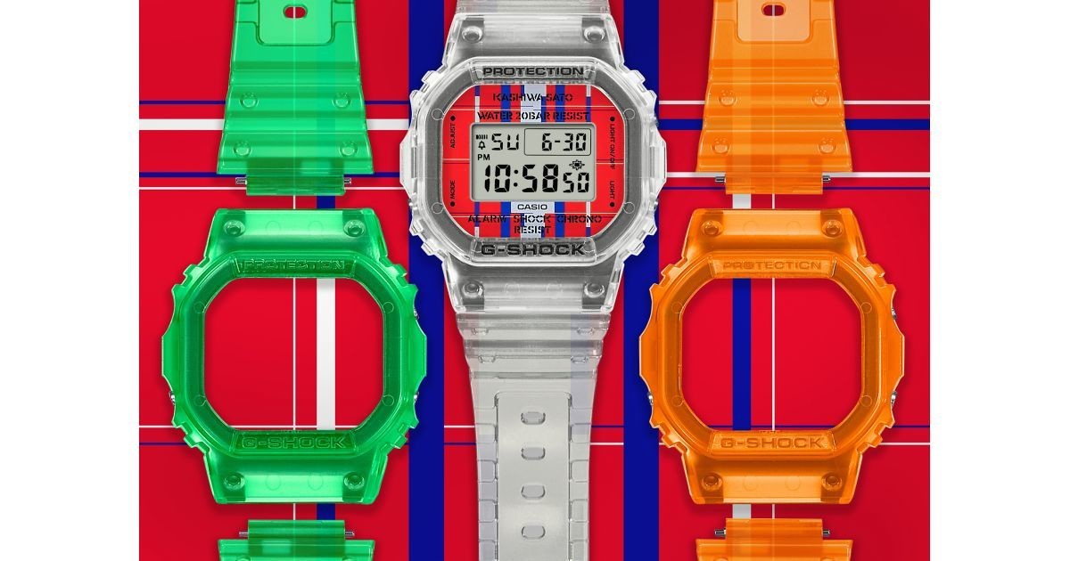 G-SHOCK「DWE-5600」、クリエイター・佐藤可士和氏とのコラボモデル | マイナビニュース