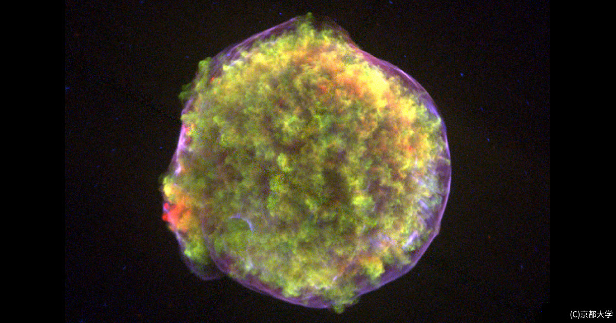 Ia型超新星が白色矮星と恒星の連星系で起こされる強い証拠を京大などが観測