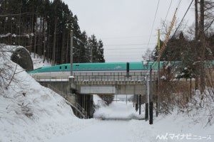 北海道新幹線の青函トンネル210km/h走行「時速50キロの違い」体感