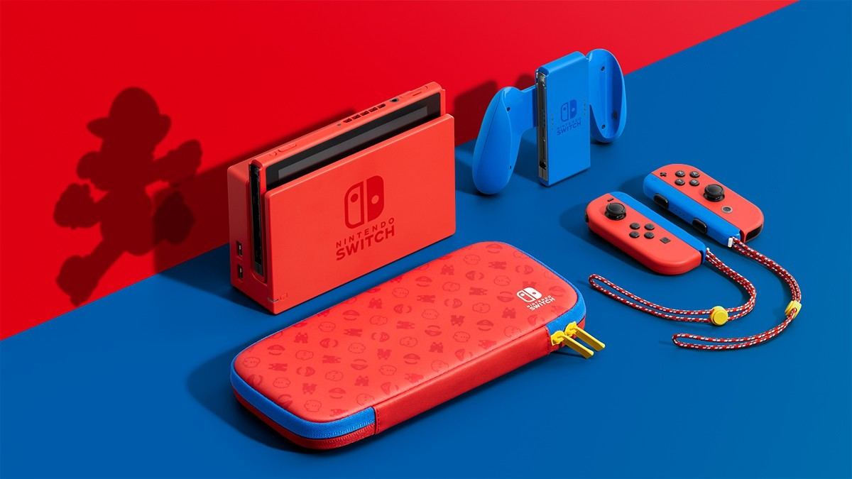 Nintendo Switch マリオレッド×ブルー セット