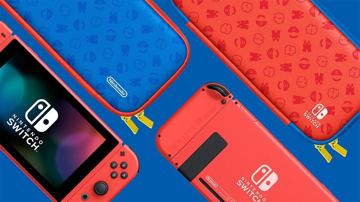 Nintendo Switch マリオレッド×ブルー セット