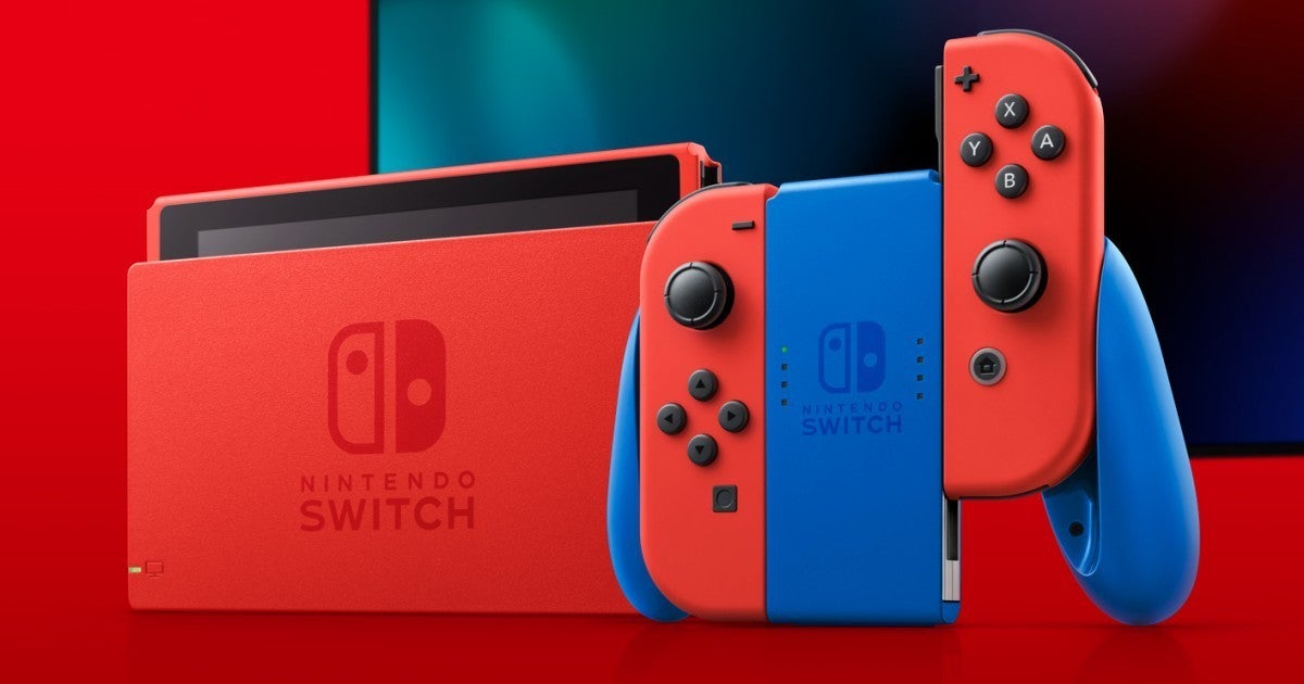 通販 Switch マリオレッド×ブルー 本体 Nintendo ecousarecycling.com