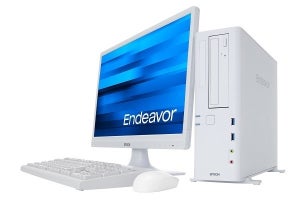 EPSON、2003年モデルから"変わらない"価値を提供するデスクトップPC「Endeavor AT997」