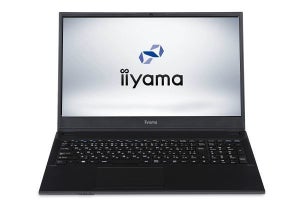 iiyama PC、税込4万円からのCeleron 4120搭載15.6型ノートPC
