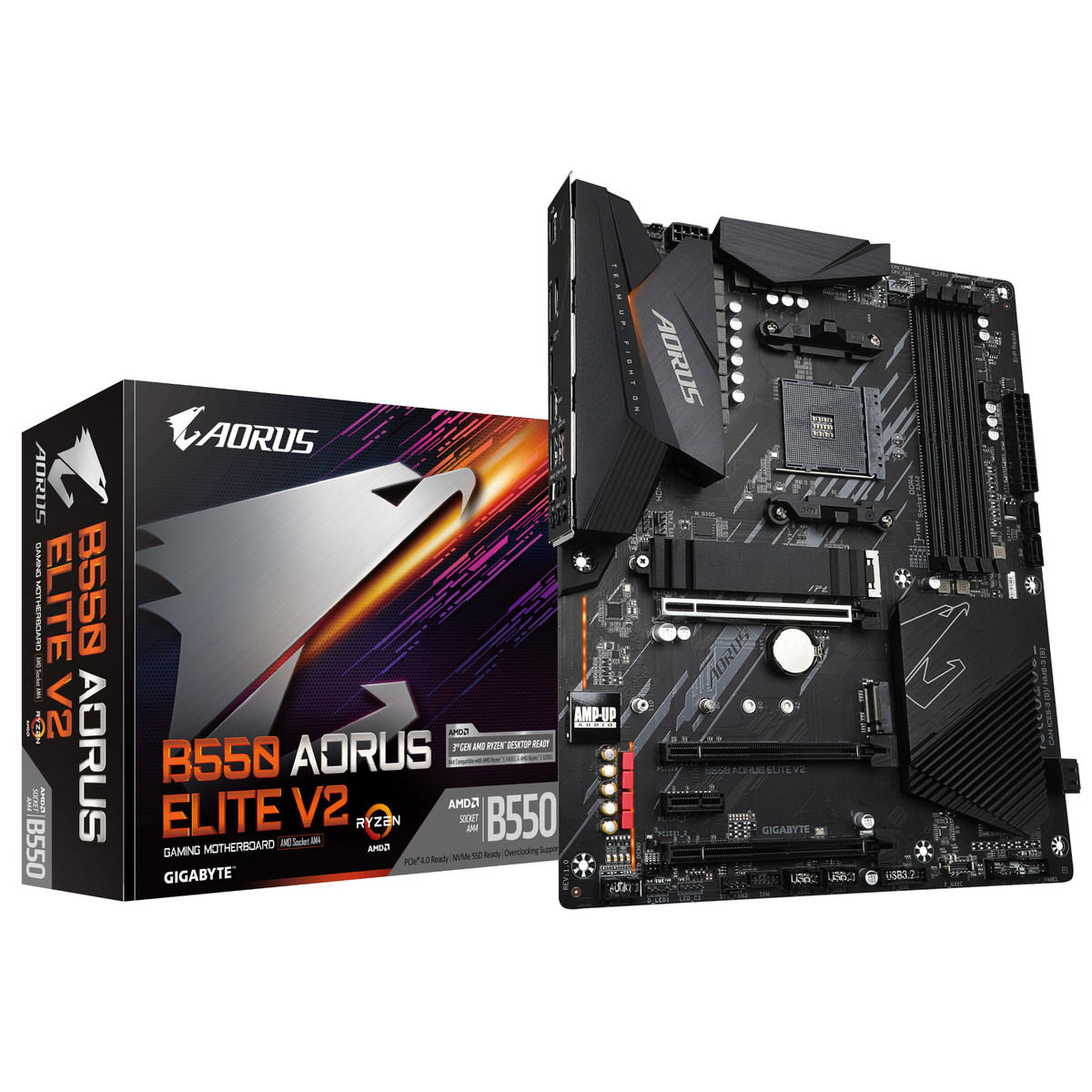 GIGABYTE、AORUSシリーズのAMD B550マザーボード2製品