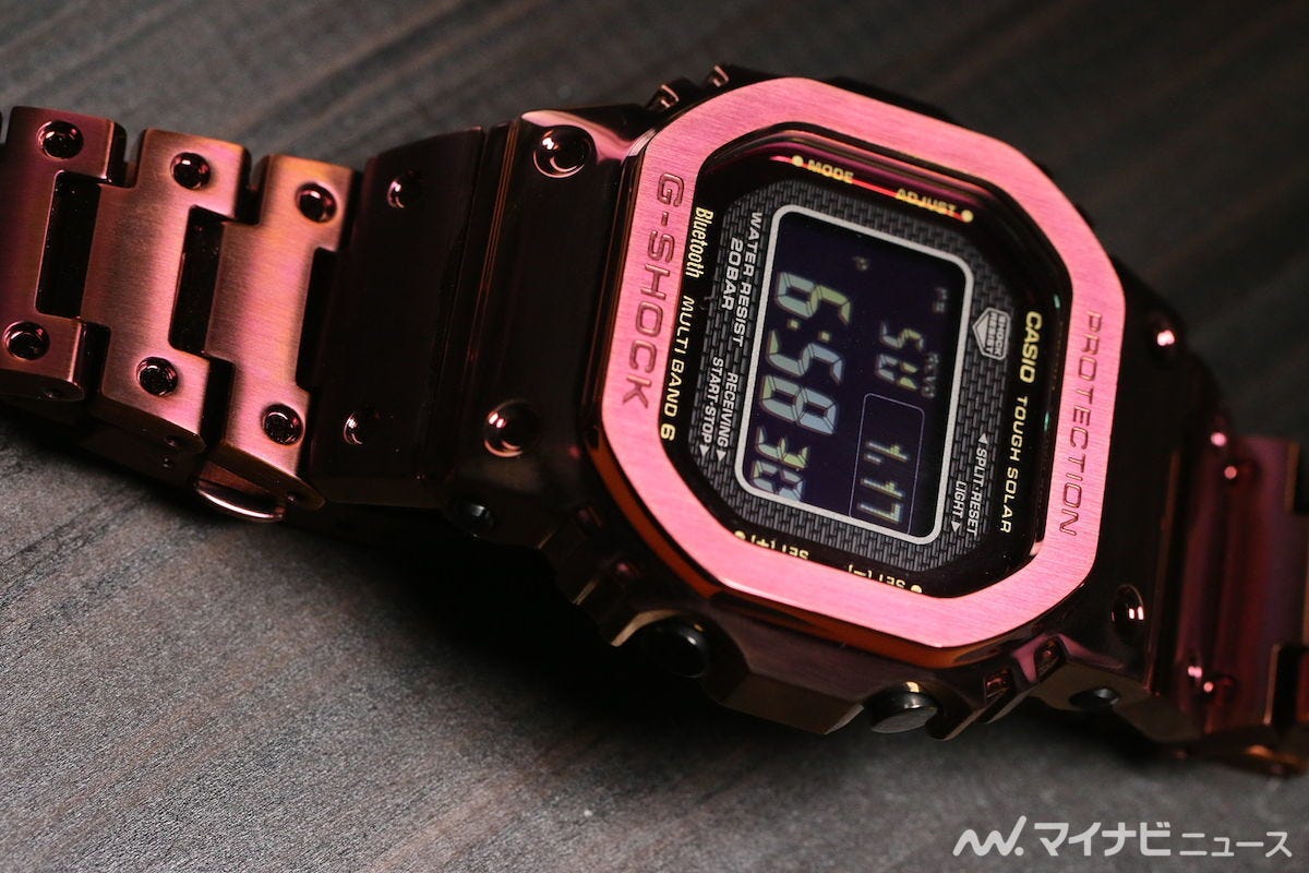 G-SHOCK GMW-B5000RD-4JF 腕時計 ボルドー 人気モデル - メンズ