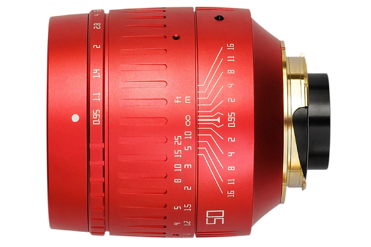 焦点工房、新春記念の真っ赤な「TTArtisan 50mm f/0.95 ASPH “Red Limited Edition”」