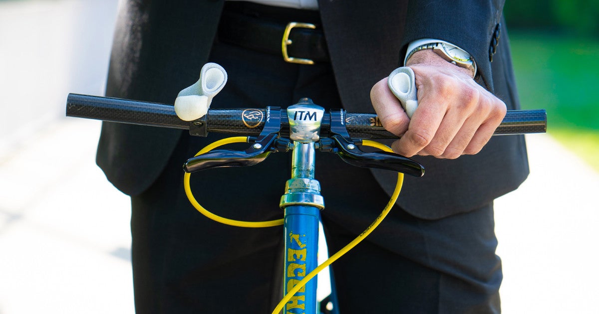 自転車 グリップ 痛く ない